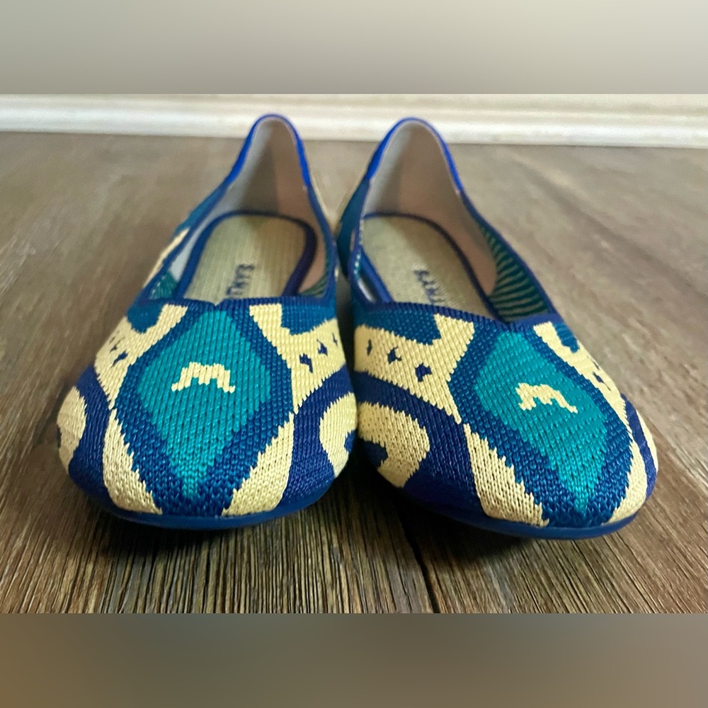 Rothy’s Shoes Flats The Flat Women's US 8 Moroccan Retired Ltd. Edition Ballet - Picture 4 of 10